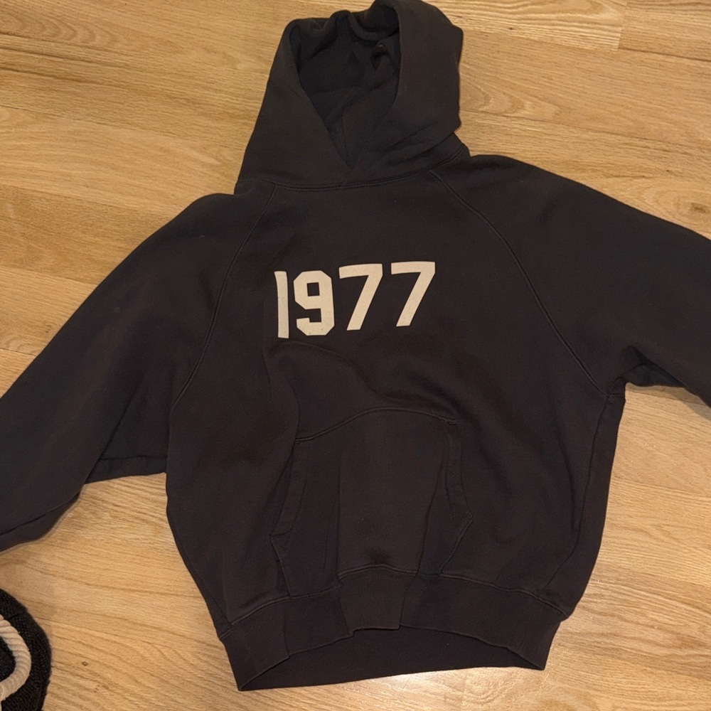 Essentials Black Hoodie